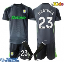 Aston Villa Emiliano Martinez #23 Goalkeeper Replica Home Minikit 2025-26 Short Sleeve (+ pants)